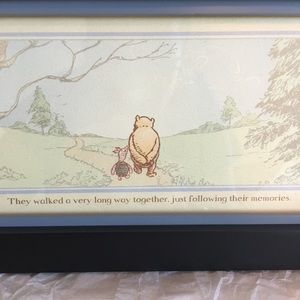Collectible Winnie the Pooh Quote Wall Decor
